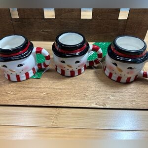 Mini Snowman Mugs